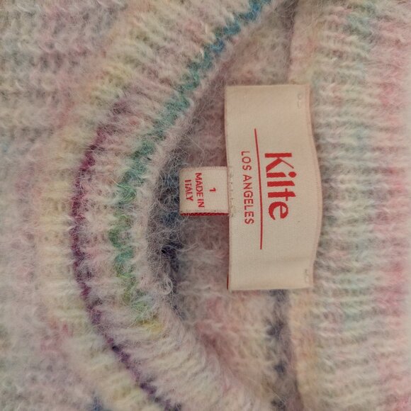 Kilte Los Angeles Multicolor Striped Women's Sweater - Picture 2 of 4